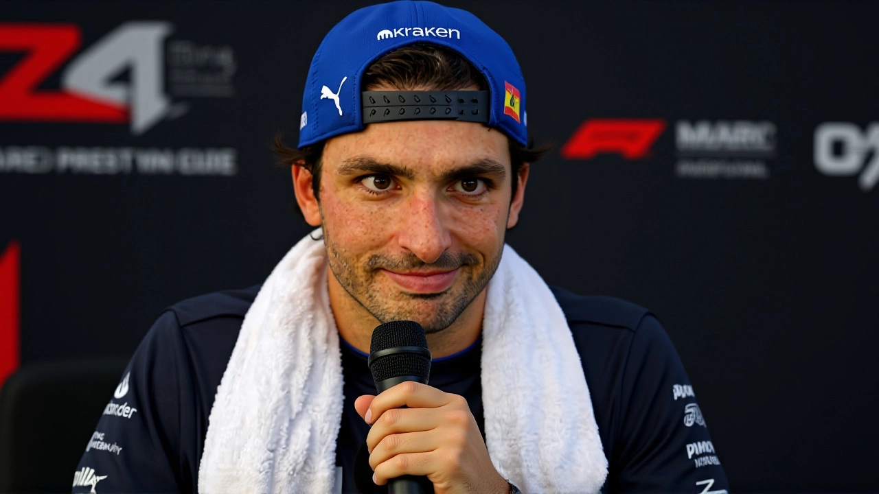 Sainz lands ninth in COTA qualifying, cites flawless laps amid wind